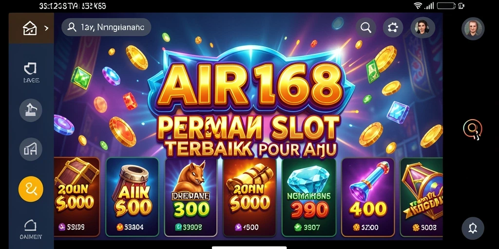 Tampilan gameplay Slot menarik dan penuh fitur bonus.