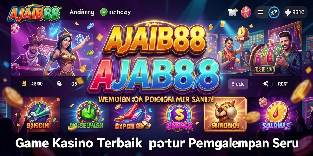Tampilan antarmuka AJAIB88 yang menarik dan gameplay yang mengasyikkan.