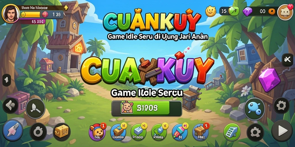 Tampilan gameplay CUANKUY yang menyenangkan dan interaktif.