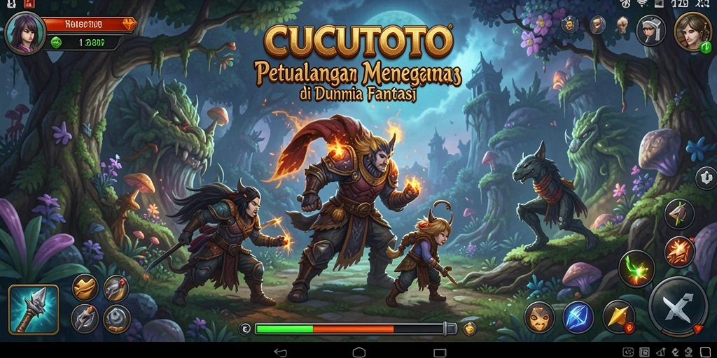 CUCUTOTO: Gameplay seru di dunia fantasi yang memukau.