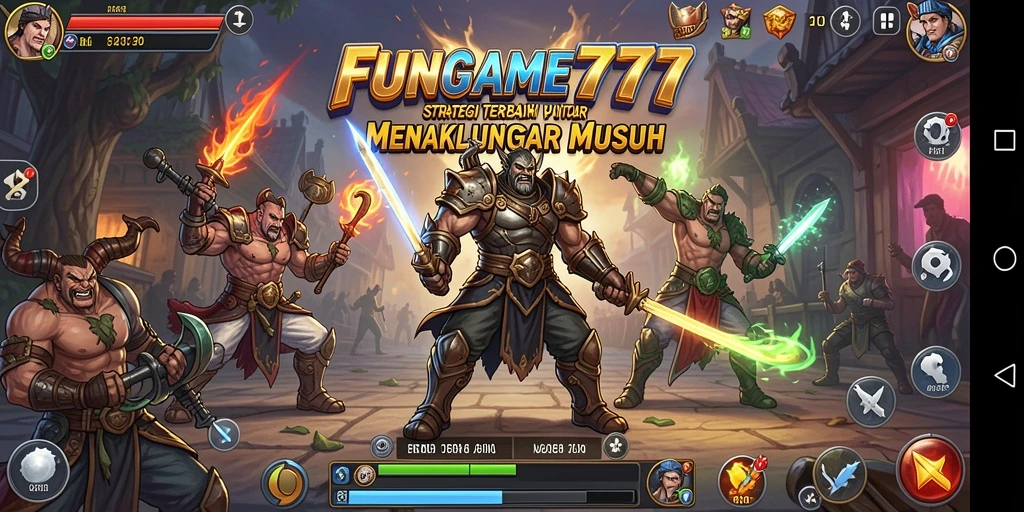 Tangkapan layar FUNGAME777 menampilkan aksi strategis yang menegangkan.