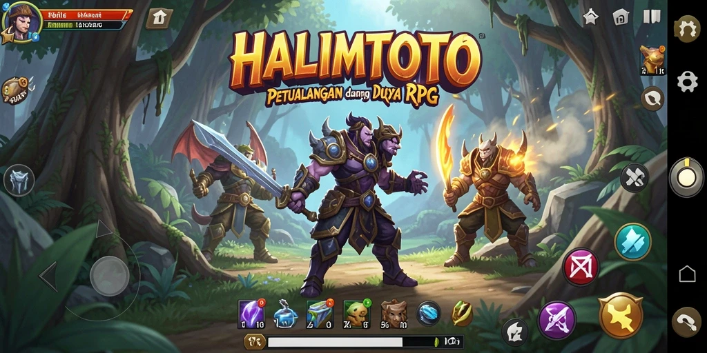 Tampilan menarik dari gameplay HALIMTOTO yang memikat.