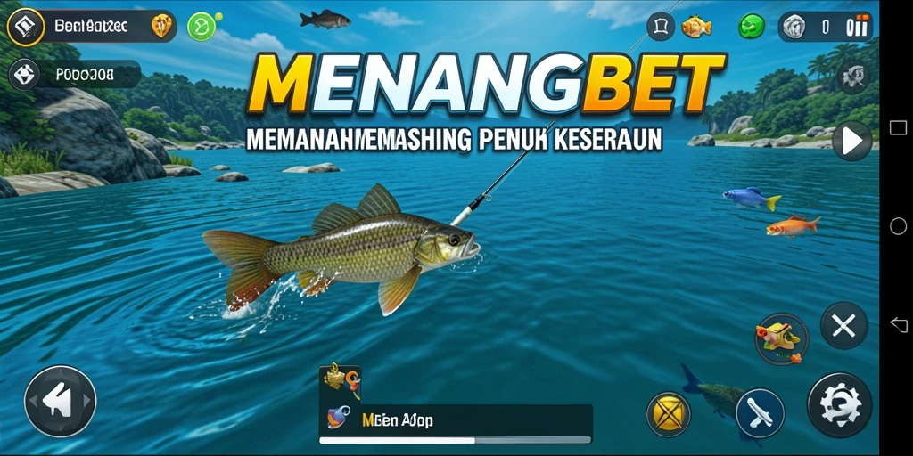 Tangkapan ikan yang menakjubkan dalam gameplay MENANGBET
