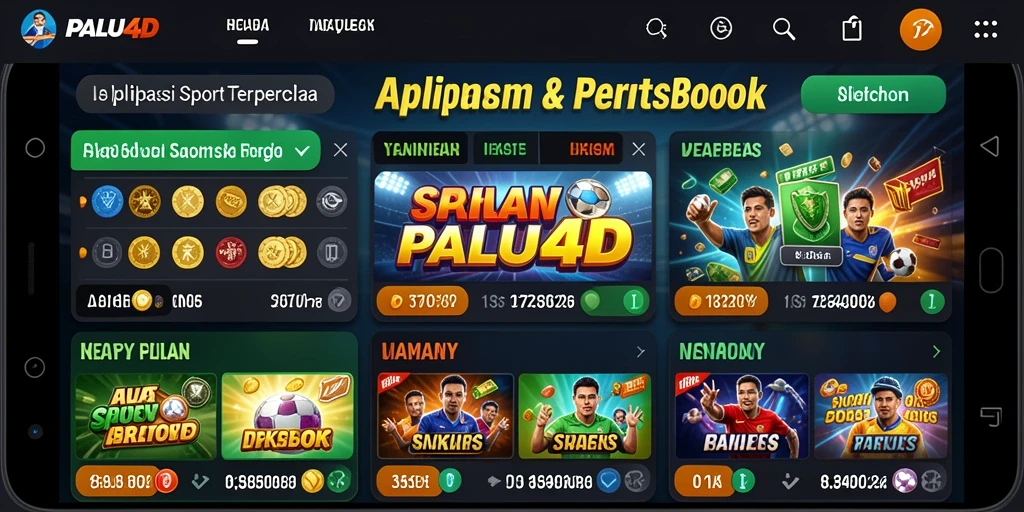 Screenshot gameplay menunjukkan antarmuka taruhan menarik dari PALU4D.