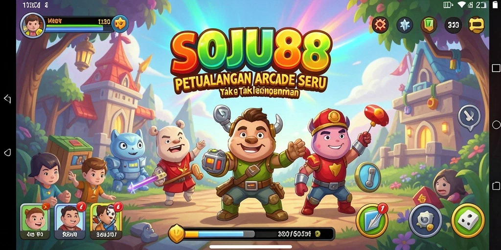 Tampilan menawan dari gameplay seru SOJU88 dengan aksi penuh tantangan.