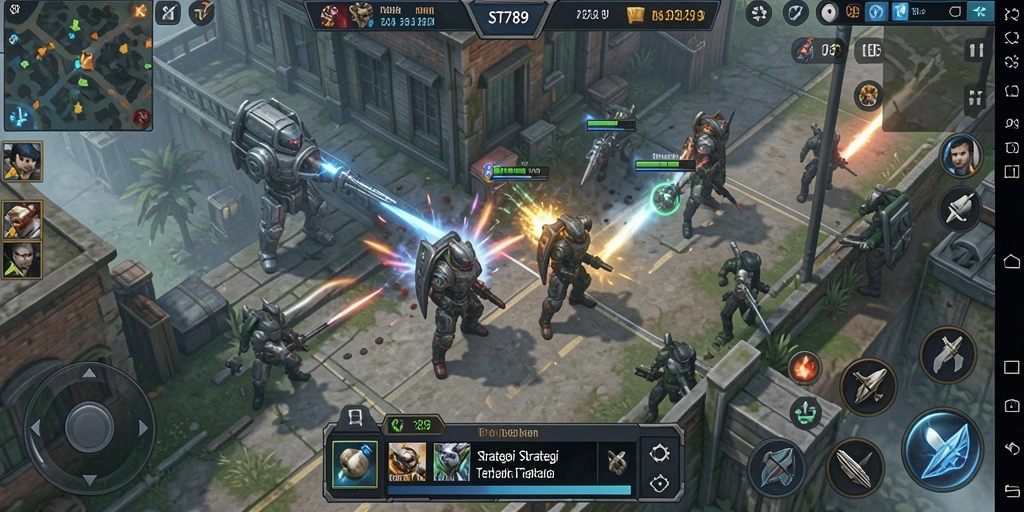 Tampilan gameplay ST789 yang menegangkan dan penuh strategi.