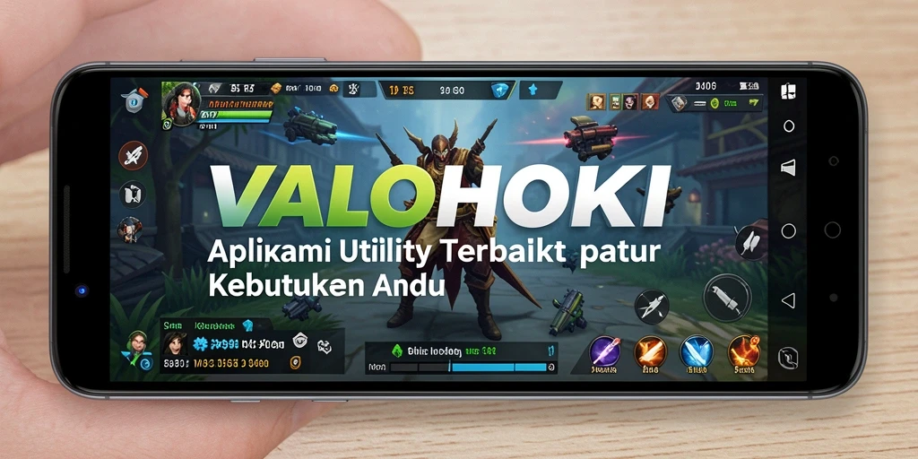 Screenshot VALOHOKI menunjukkan antarmuka pengguna yang ramah dan fitur unggulan.
